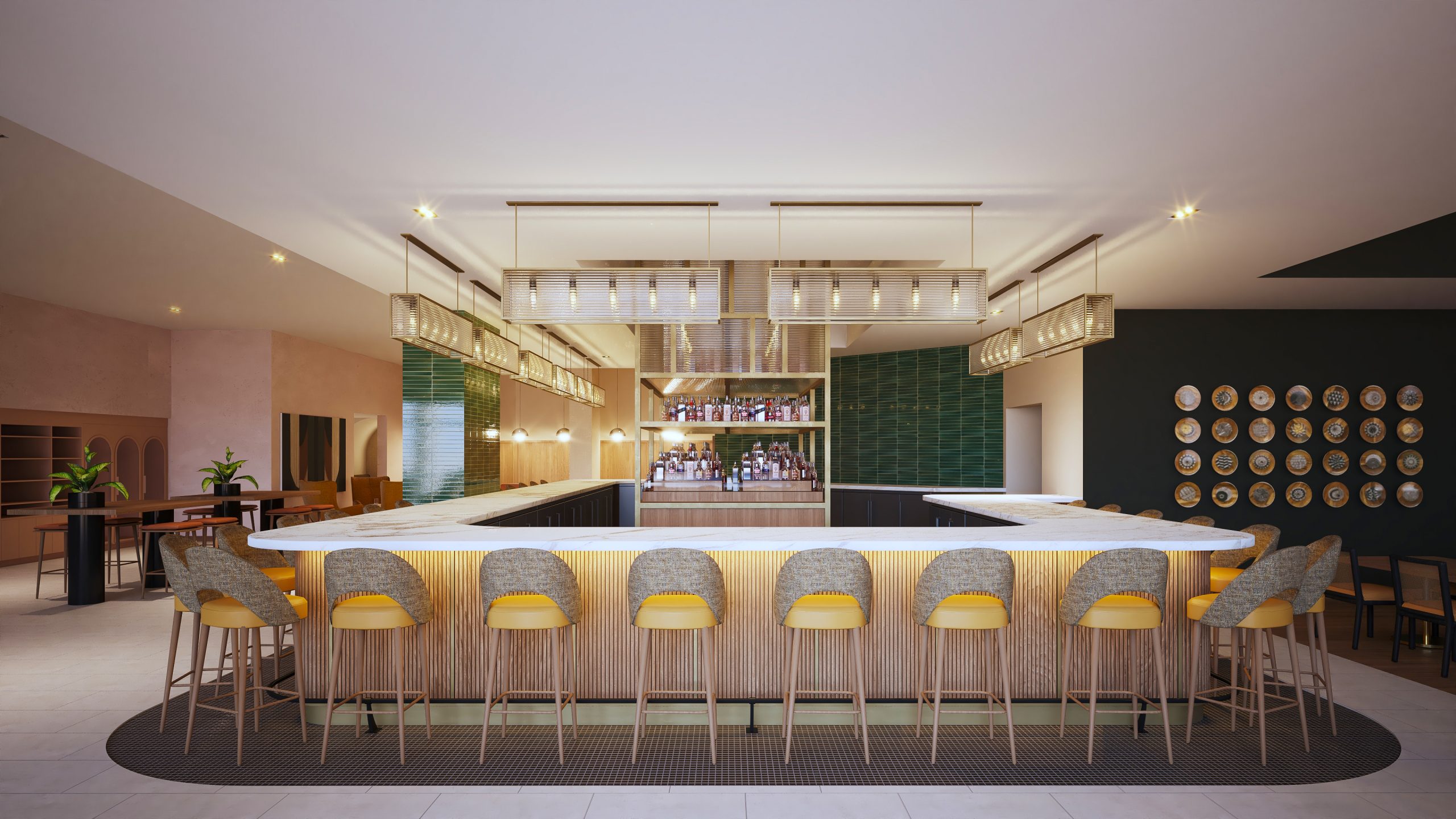 Interior design process -DoubleTree - Laredo, TX